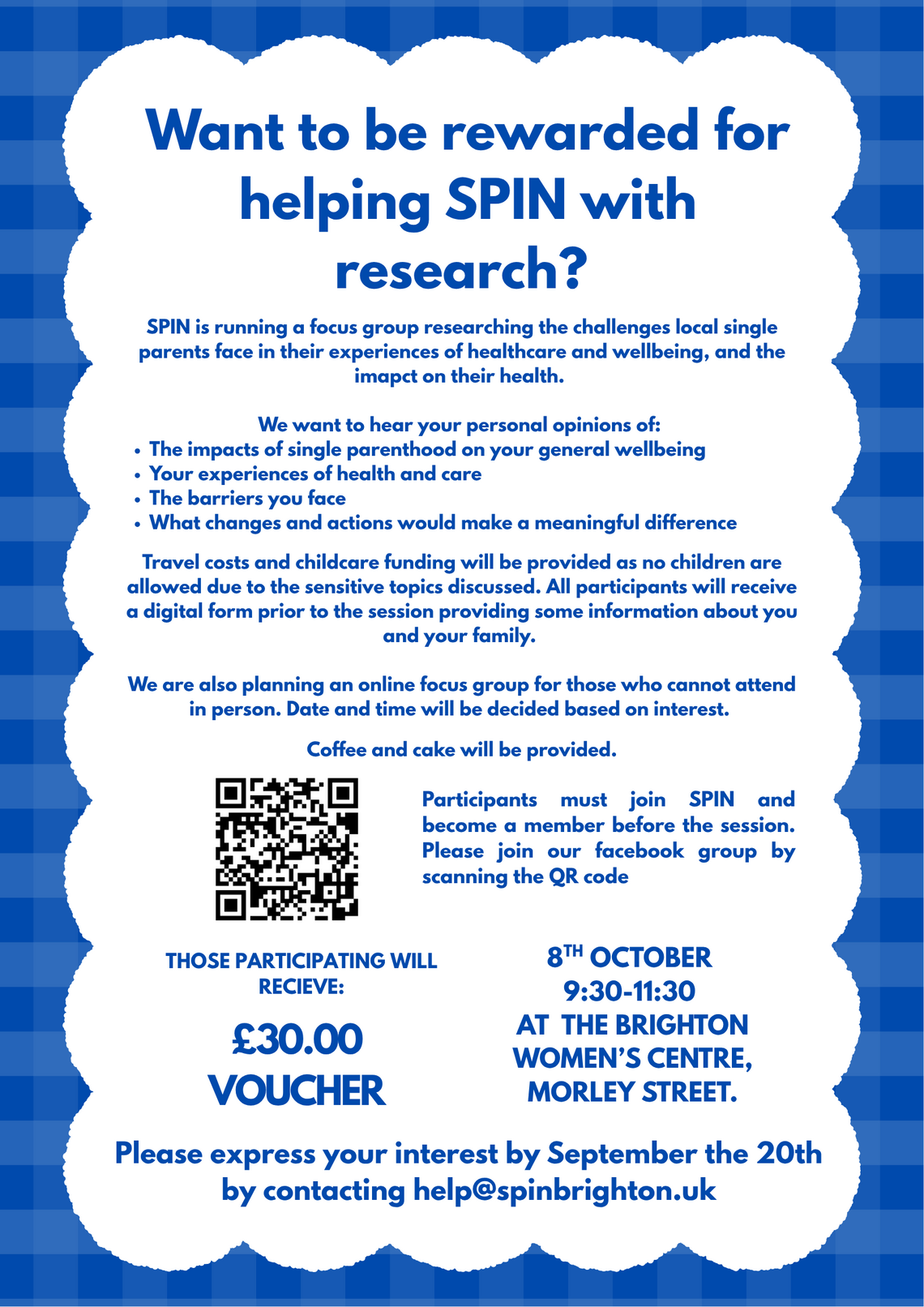 FOCUS GROUP POSTER